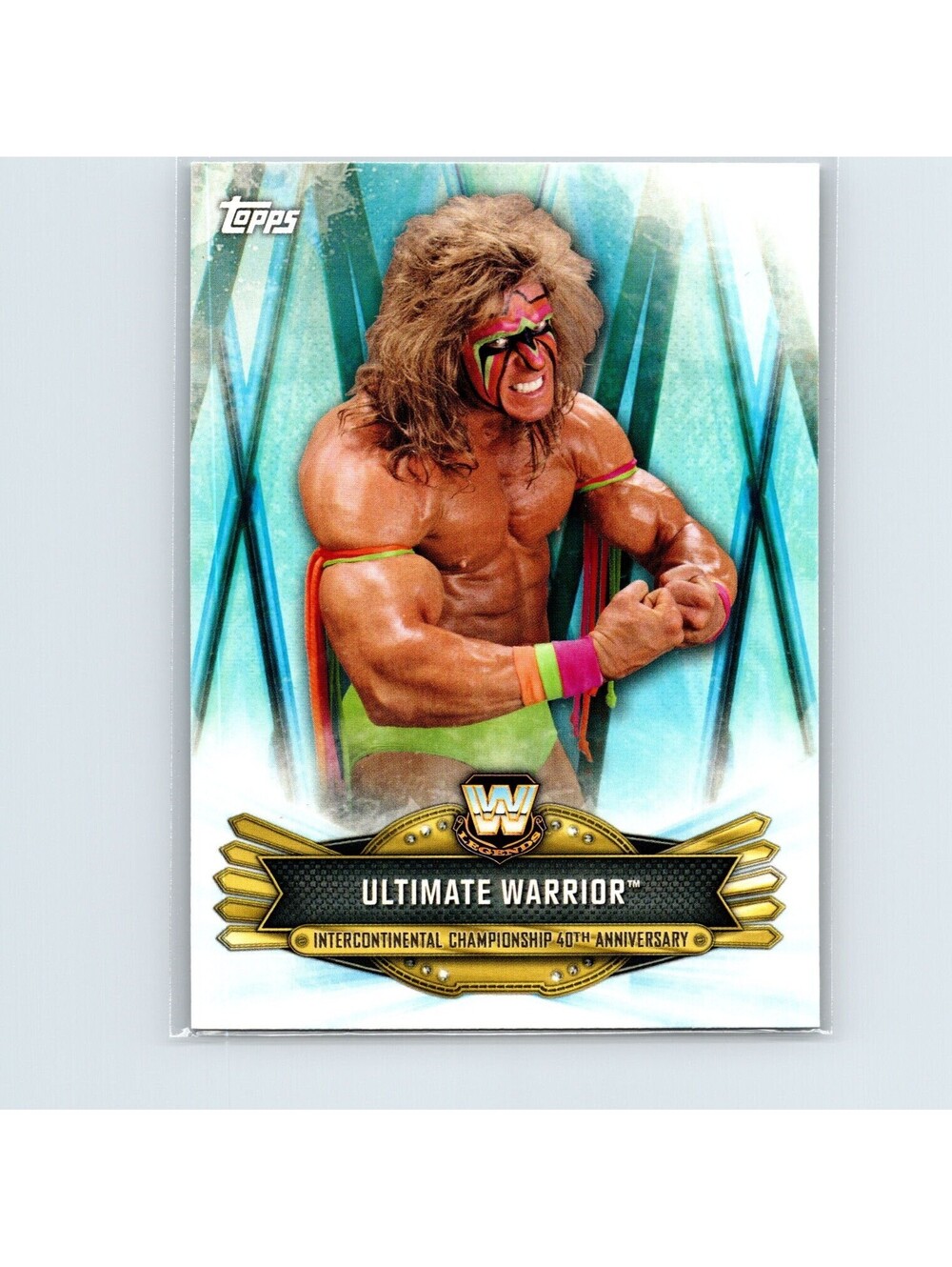 2019 Topps WWE Ultimate Warrior #IC-5 Intercontinental Championship